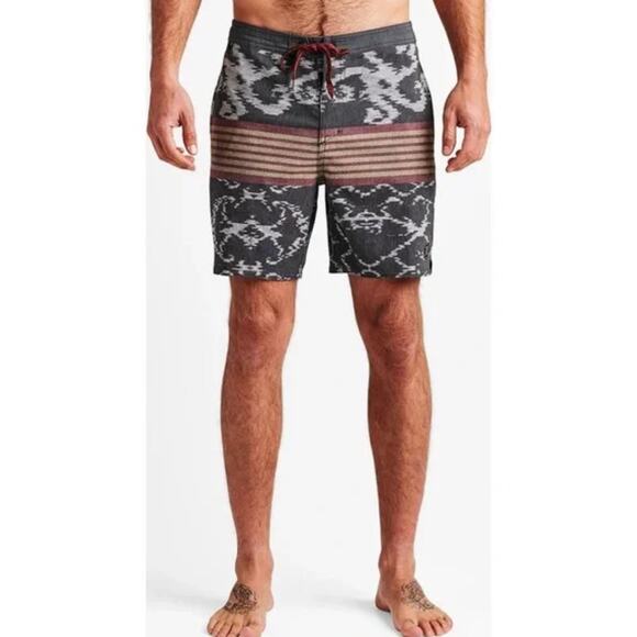 Roark Men's Revival Chiller Ikat 7" Boardshorts 32 Trunks Beach Surf Summer